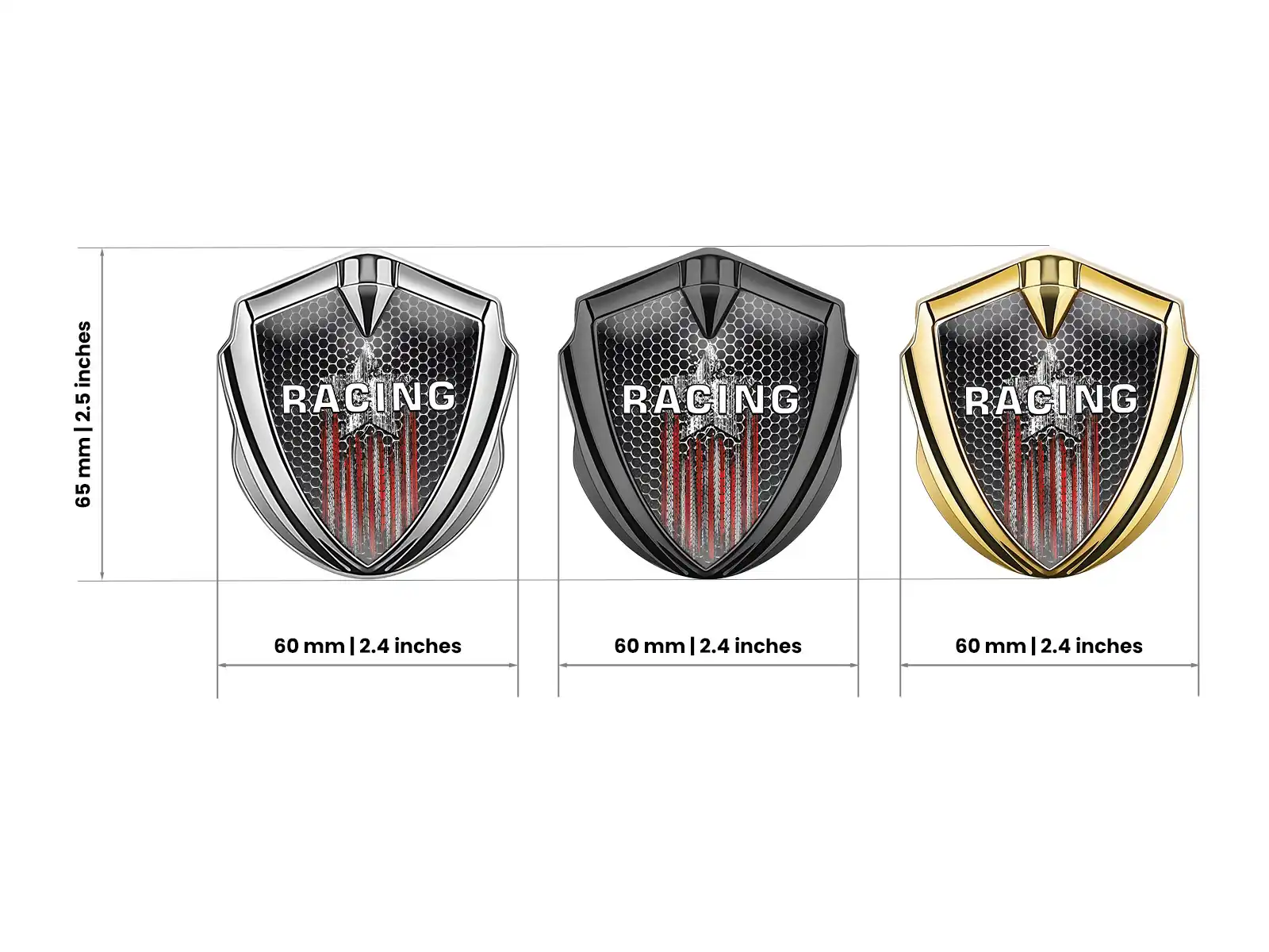 Car Logo Badges Max Design Sturdy Metal Logo